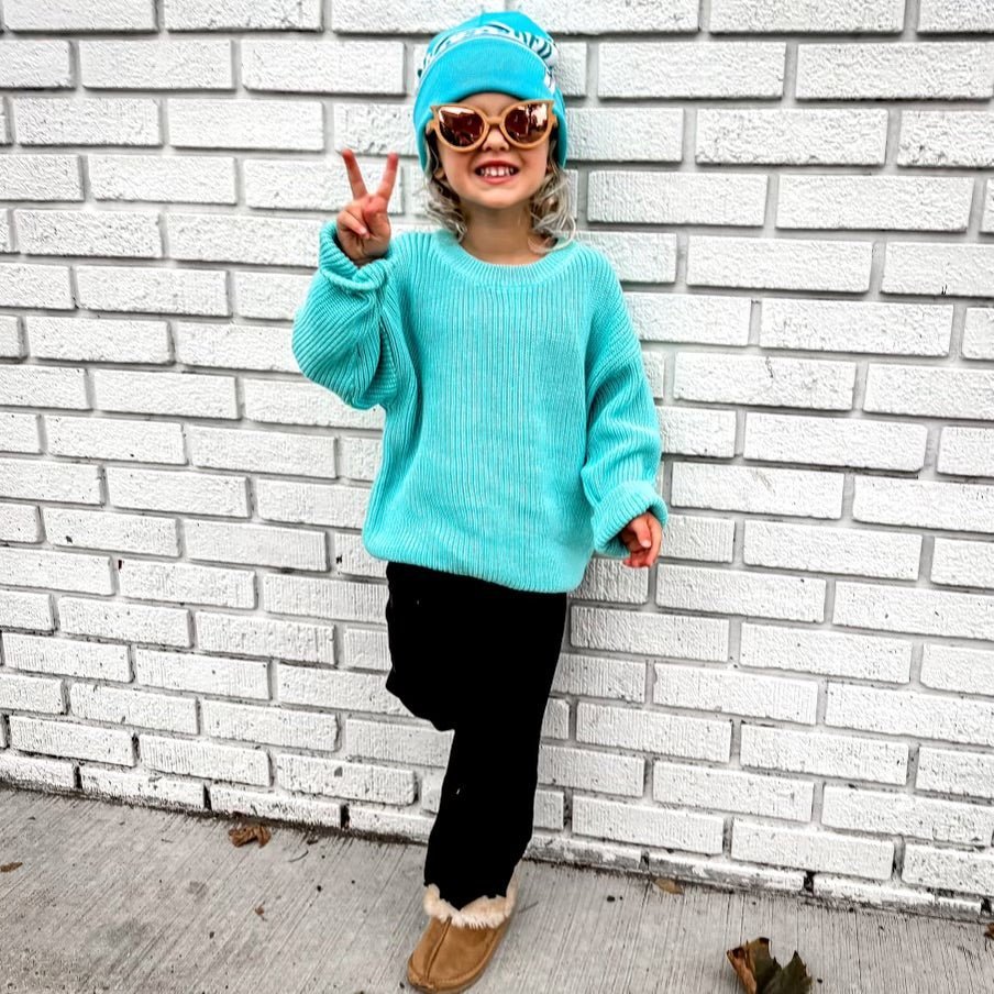 Cabo Azul - Girls Sweater - Tuck & Char Co.