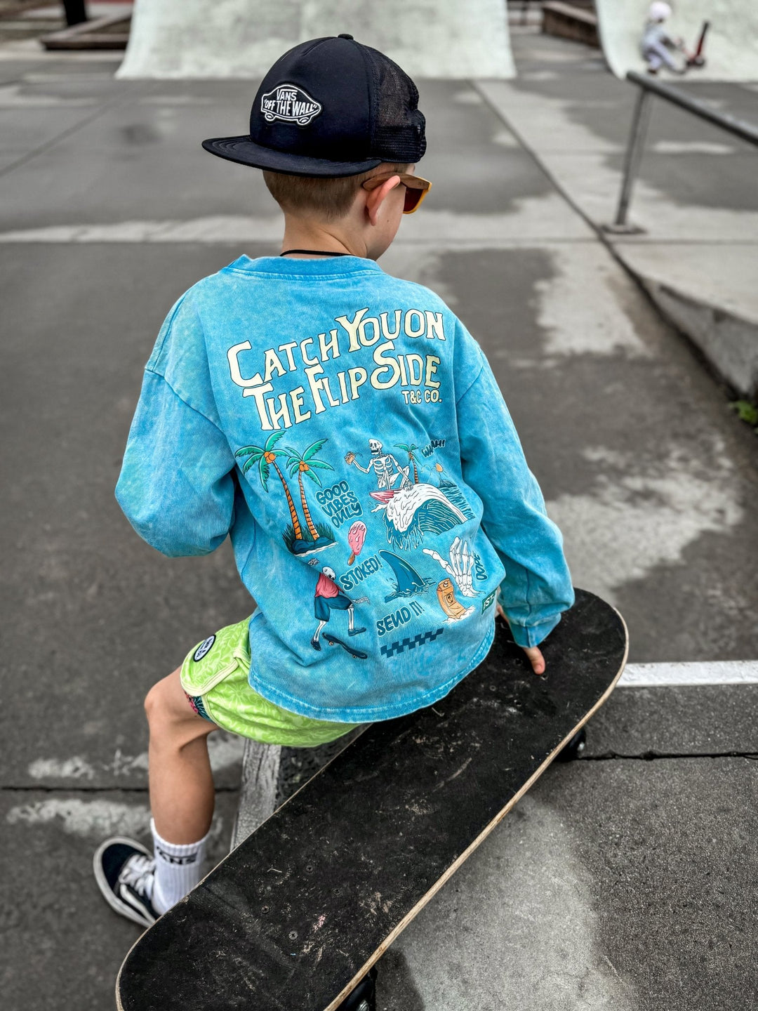 Catch You on the Flipside - Long Sleeve Exclusive - Tuck & Char Co.