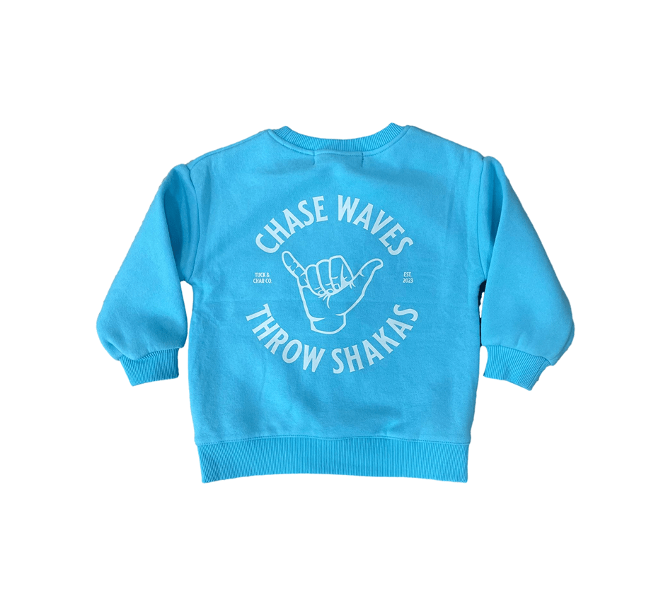 Chase Waves Throw Shakas - Tuck & Char Co.