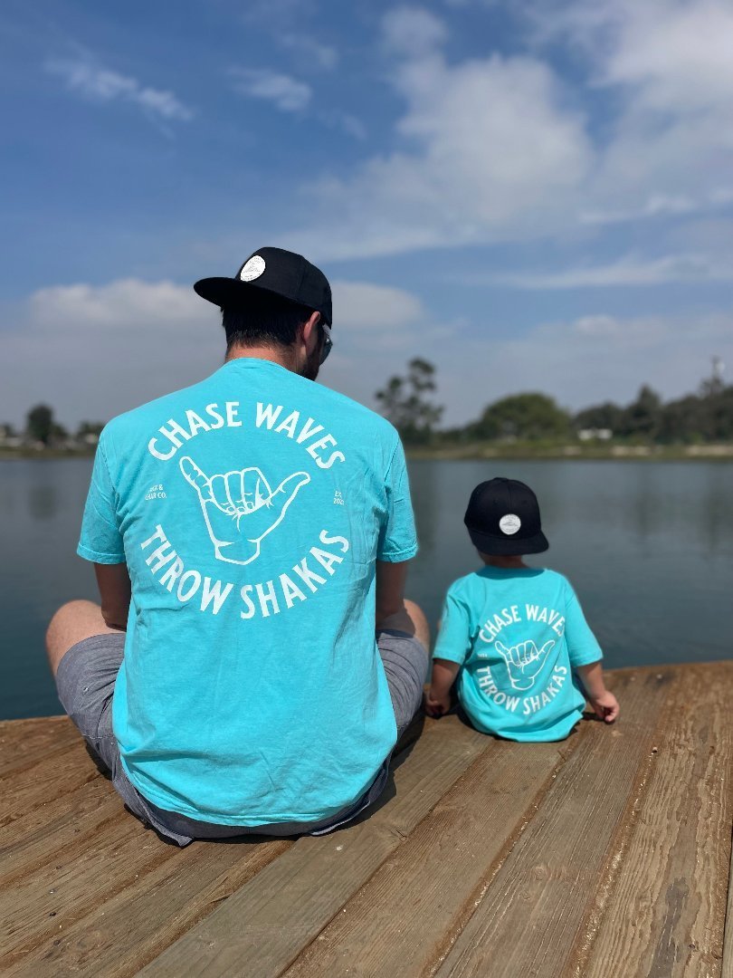 Chase Waves Throw Shakas Adult - Tuck & Char Co.