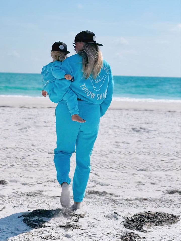 Chase Waves Throw Shakas Adult Sweatsuit - Tuck & Char Co.