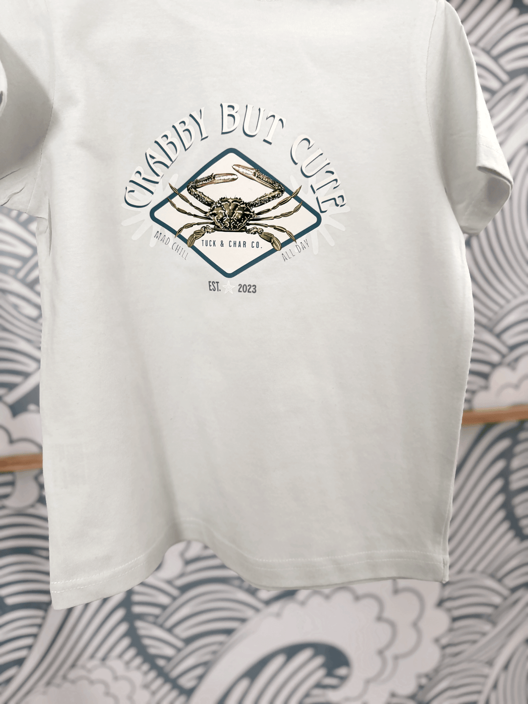 Crabby But Cute T-Shirt - Tuck & Char Co.