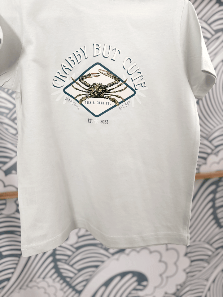 Crabby But Cute T-Shirt - Tuck & Char Co.