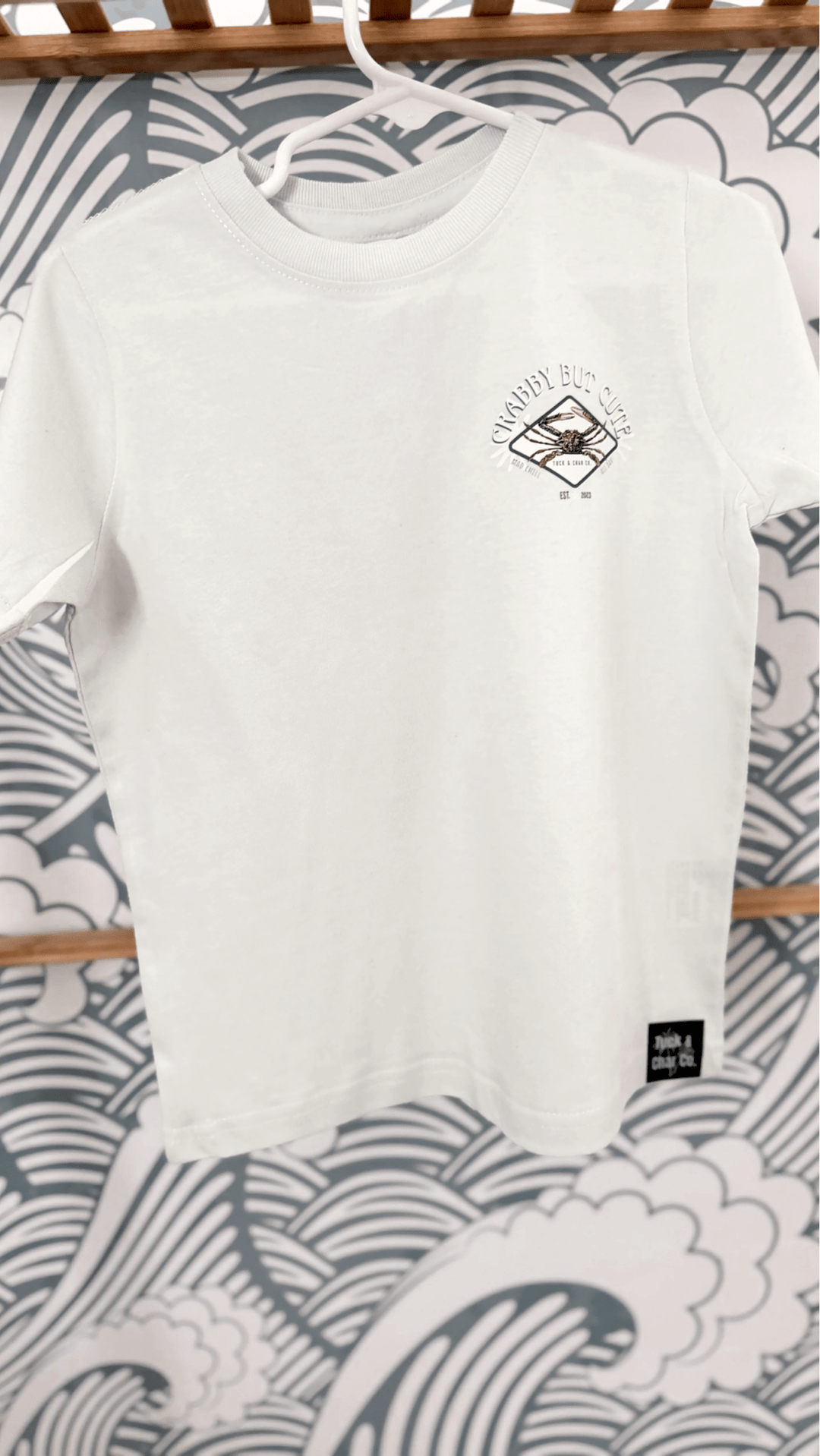 Crabby But Cute T-Shirt - Tuck & Char Co.