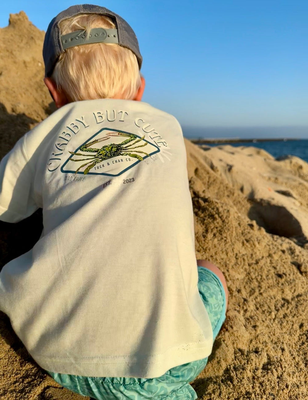 Crabby But Cute T-Shirt - Tuck & Char Co.