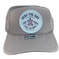 Seas The Day Trucker Hat Youth - Tuck & Char Co. 