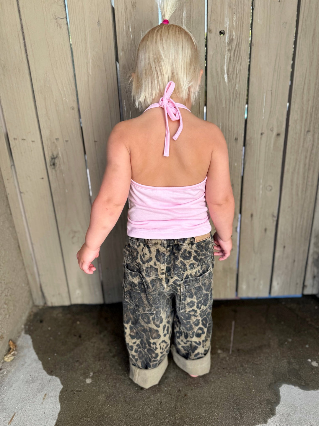 Garden Hose Kids > iPad Kids Halter Top - Pink - Tuck & Char Co.