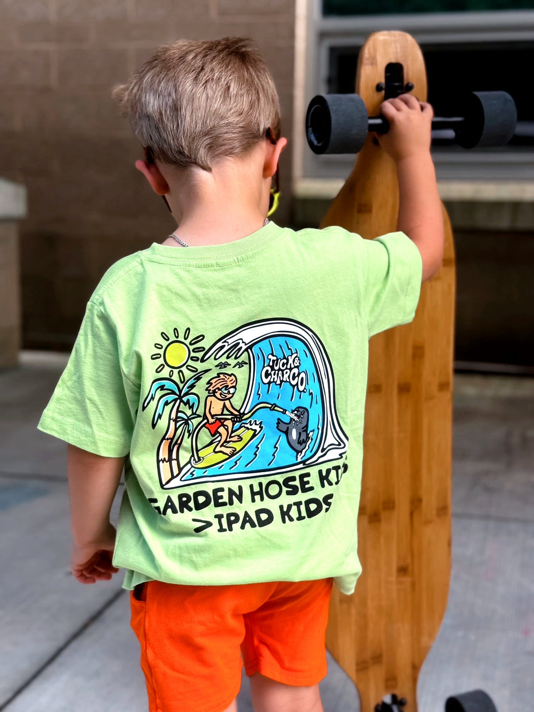 Garden hose Kids > iPad Kids T-Shirt - Tuck & Char Co.