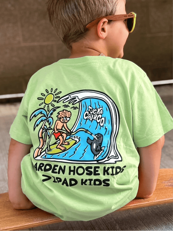 Garden hose Kids > iPad Kids T-Shirt - Tuck & Char Co.