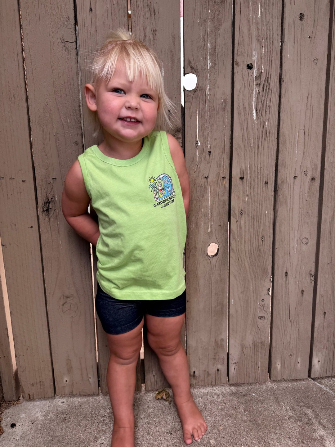 Garden hose Kids > iPad Kids Tank Top - Tuck & Char Co.