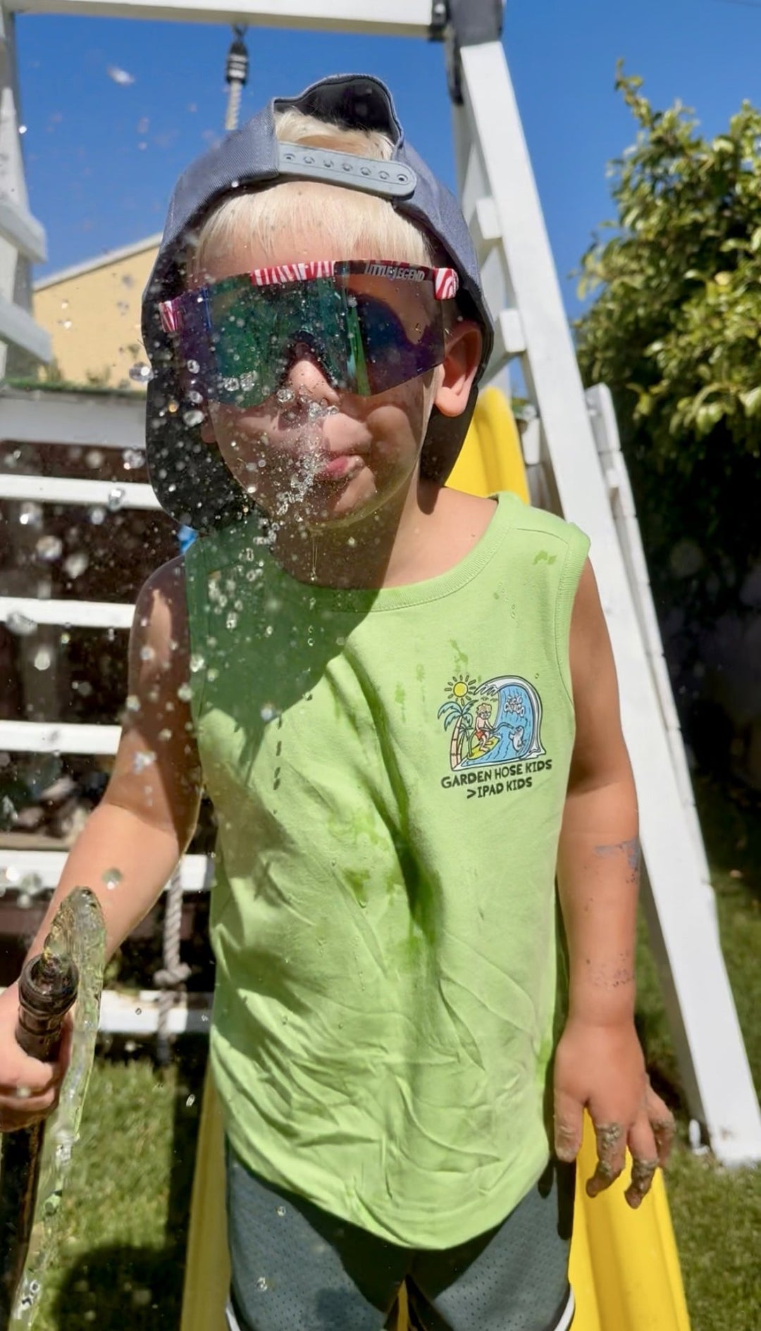 Garden hose Kids > iPad Kids Tank Top - Tuck & Char Co.