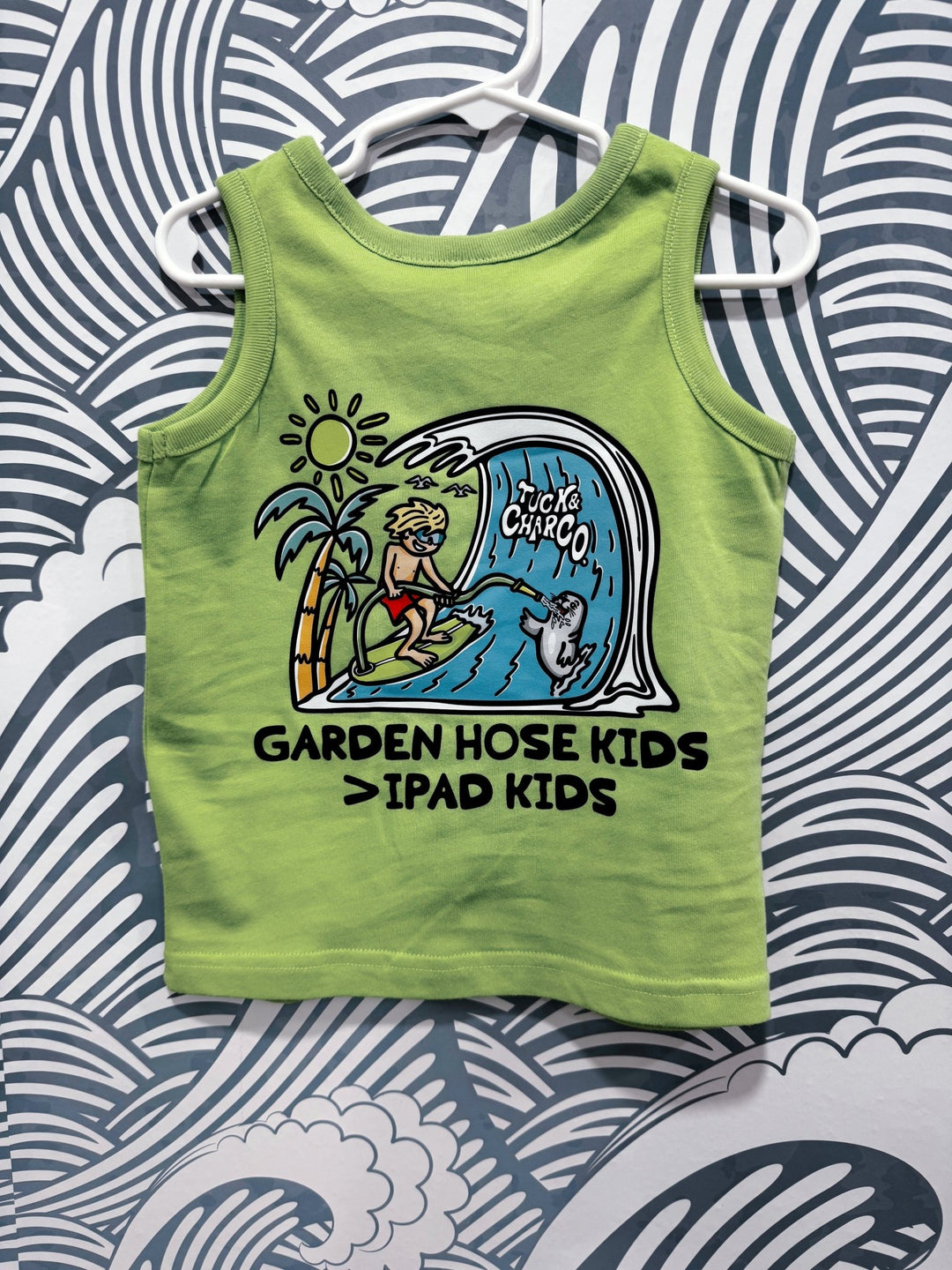 Garden hose Kids > iPad Kids Tank Top - Tuck & Char Co.