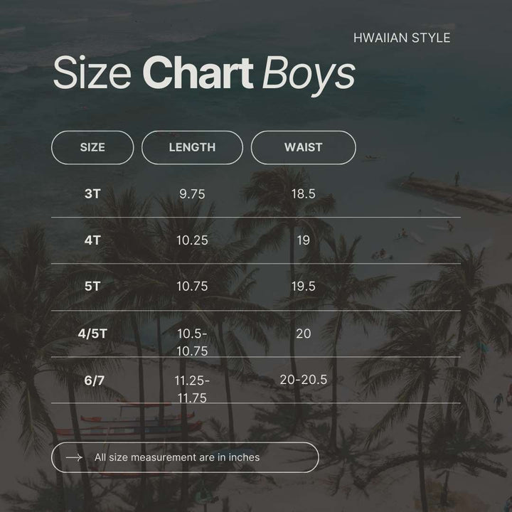Hawaiian Blue Boardies - Tuck & Char Co.