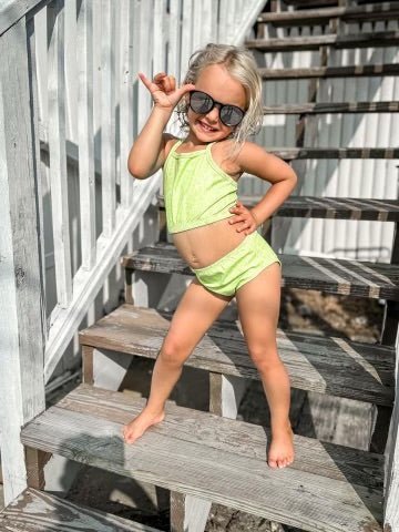 Hawaiian Lime Tankini - Tuck & Char Co.