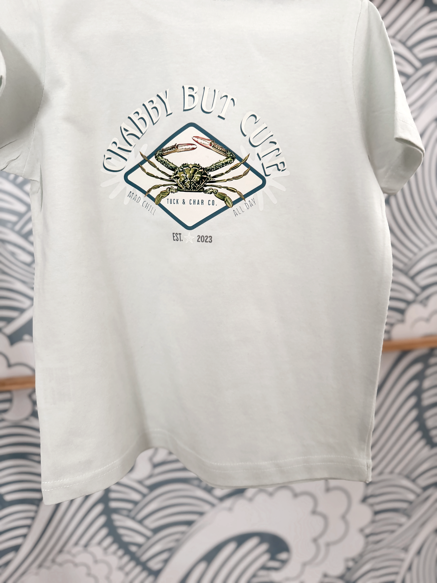 Crabby But Cute T-Shirt - Tuck & Char Co. 