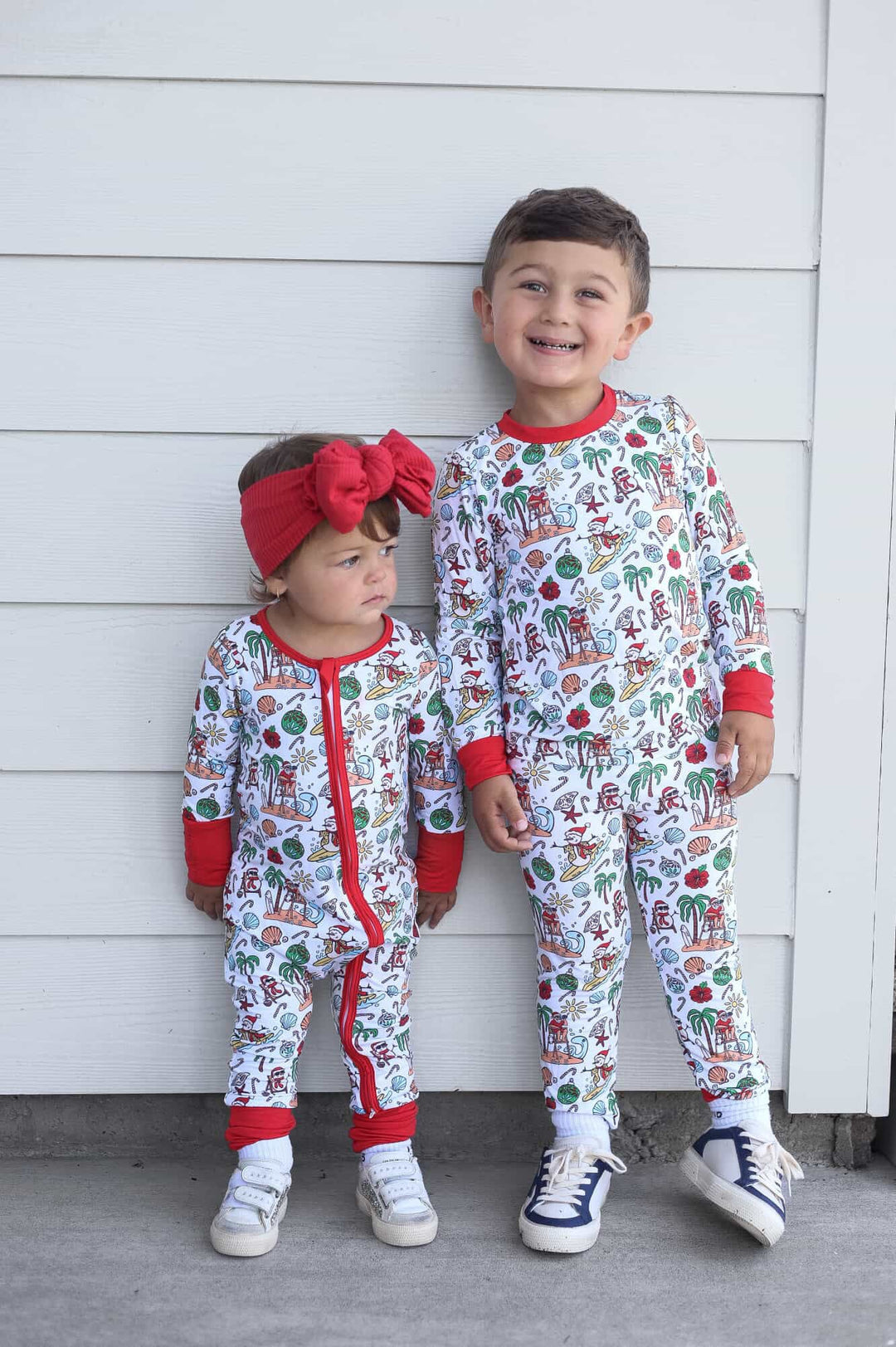 Jolly Waves Bamboo Zippy Pajama - Tuck & Char Co.