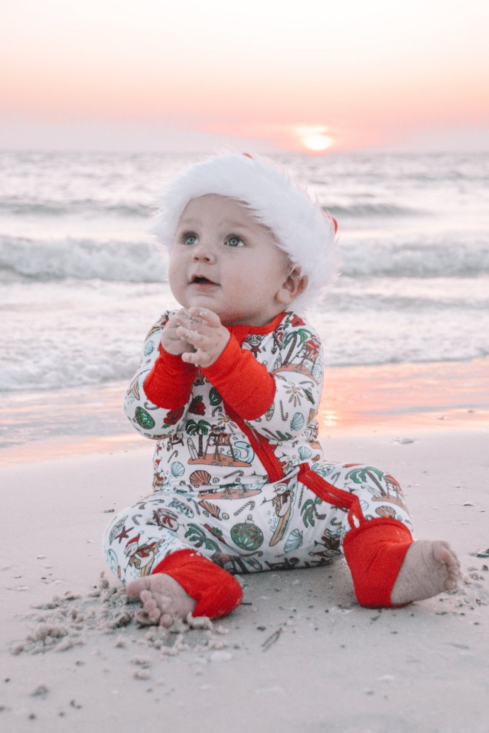 Jolly Waves Bamboo Zippy Pajama - Tuck & Char Co.