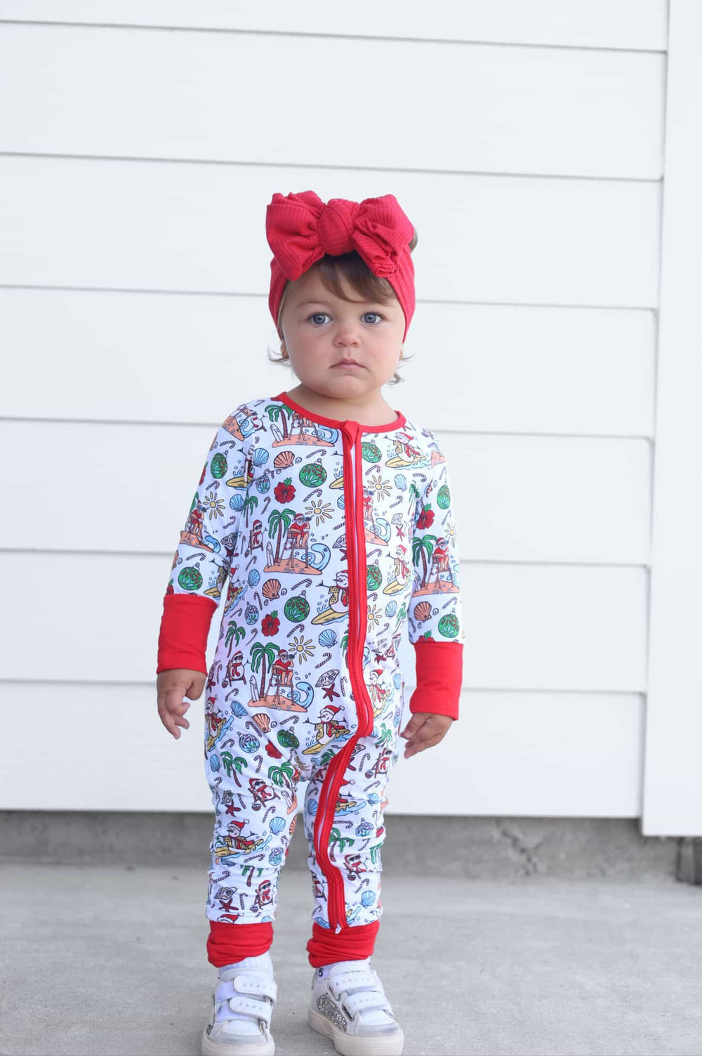 Jolly Waves Bamboo Zippy Pajama - Tuck & Char Co.