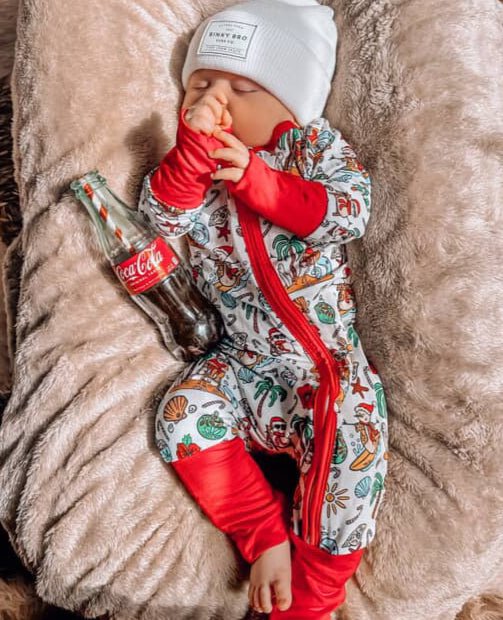 Jolly Waves Bamboo Zippy Pajama - Tuck & Char Co.