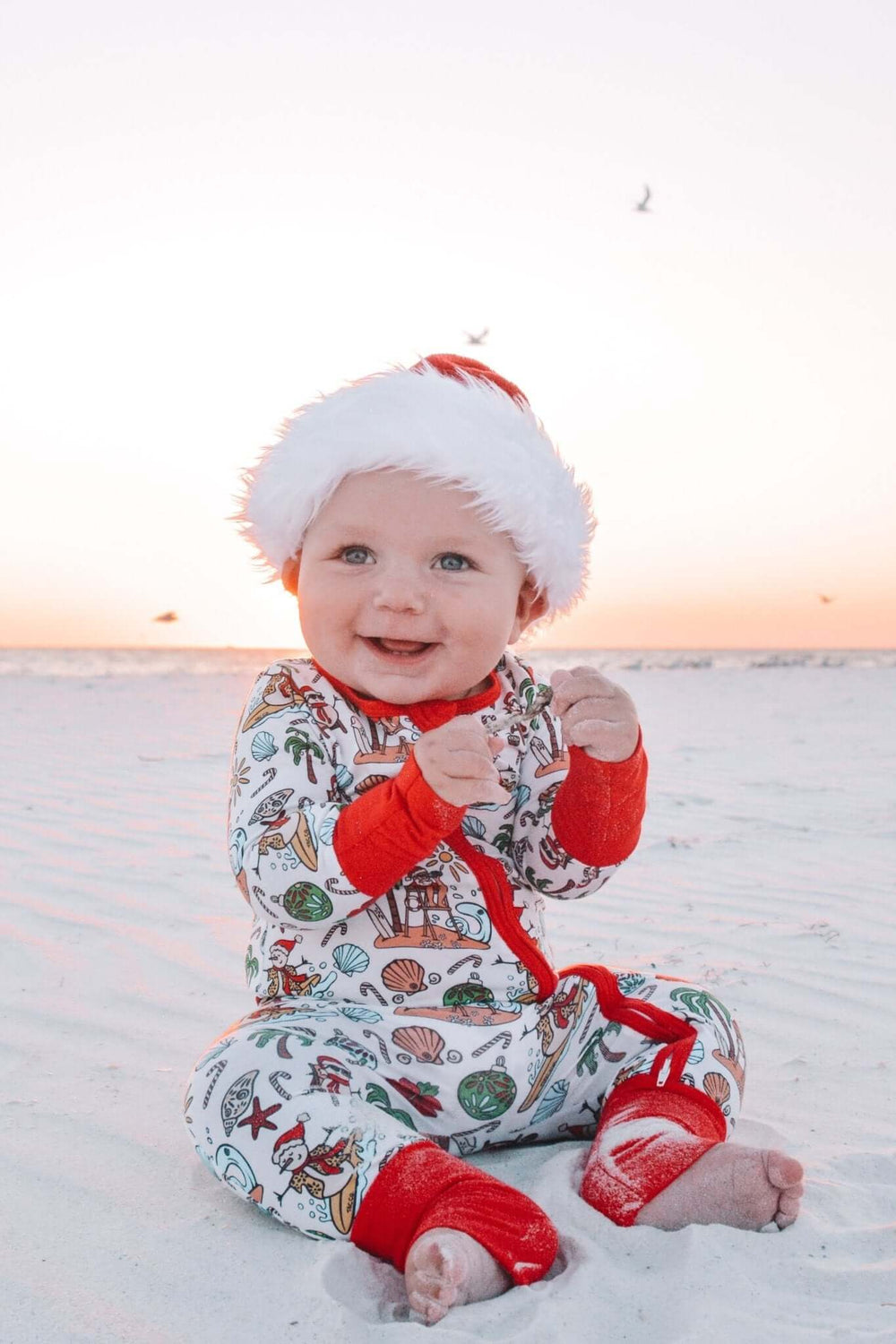 Jolly Waves Bamboo Zippy Pajama - Tuck & Char Co.