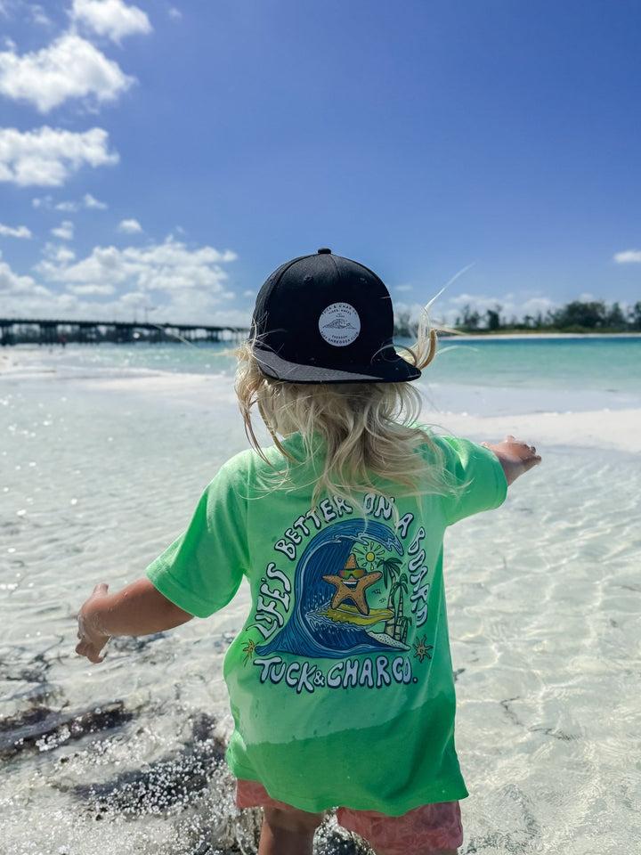 Life's Better on a Board T-Shirt - Tuck & Char Co.
