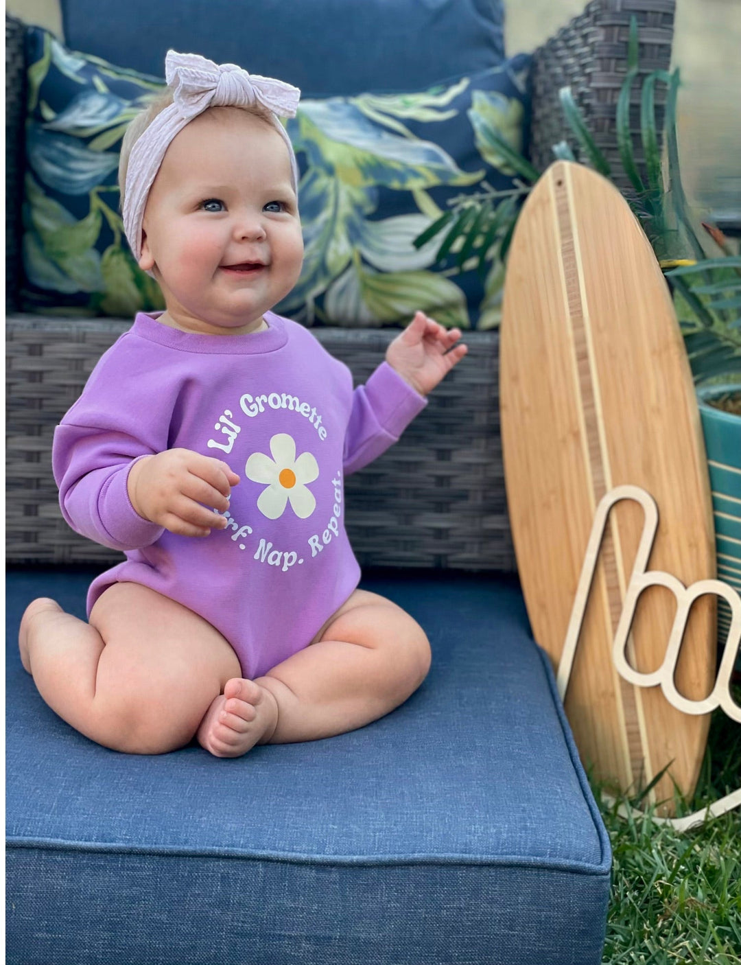 Lil' Gromette Bubble Romper - Tuck & Char Co.