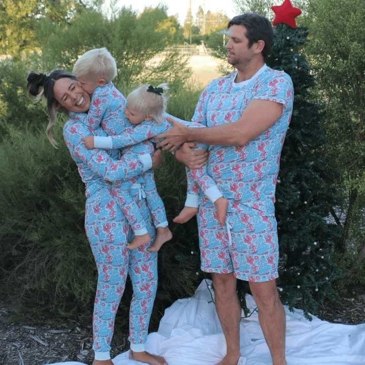 Merry Vibes Bamboo Women's Pajama Set - Tuck & Char Co.