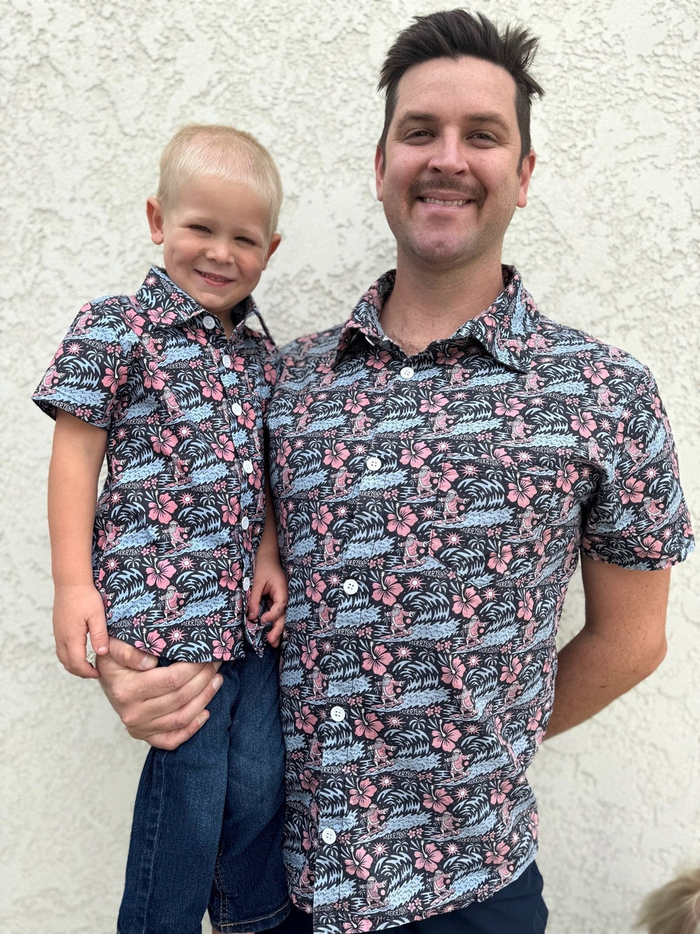 Merry Vibes Hawaiian Shirt Adult - Tuck & Char Co.