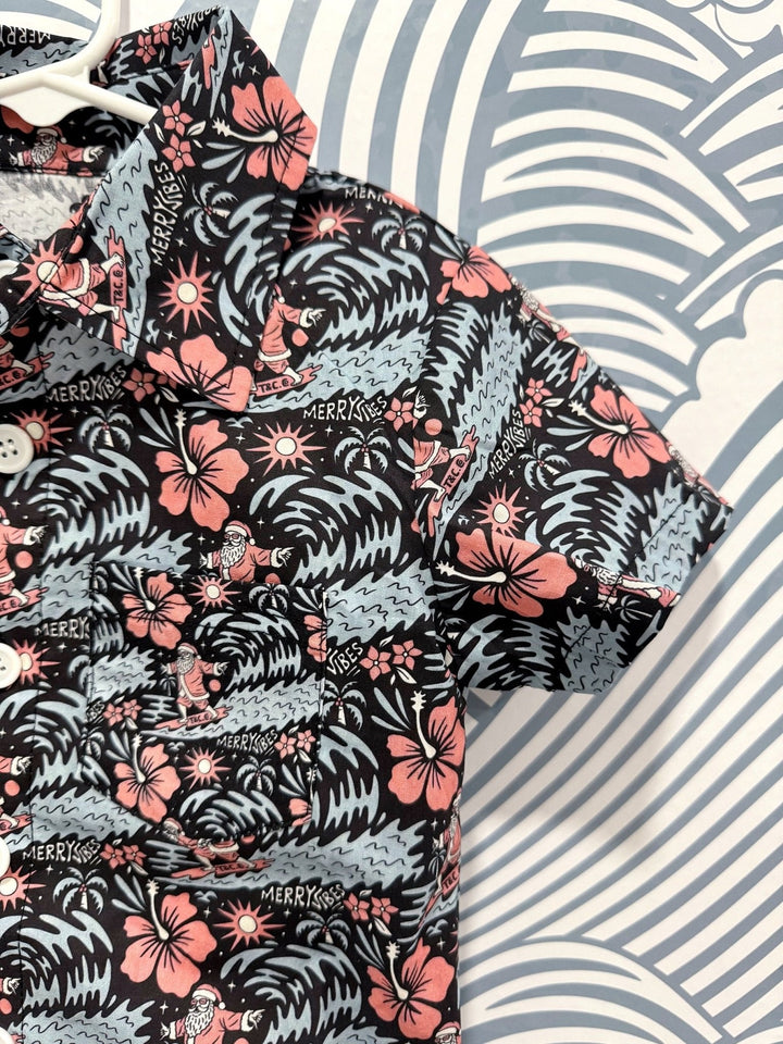 Merry Vibes Hawaiian Shirt Adult - Tuck & Char Co.