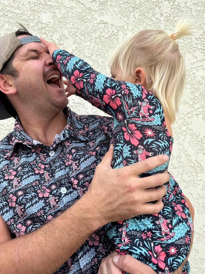 Merry Vibes Hawaiian Shirt Adult - Tuck & Char Co.
