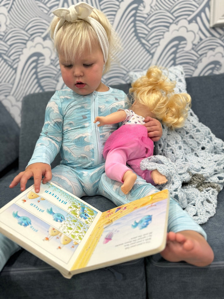 Ocean Dreamers Kids PJ Zipper PRE - ORDER - Tuck & Char Co.
