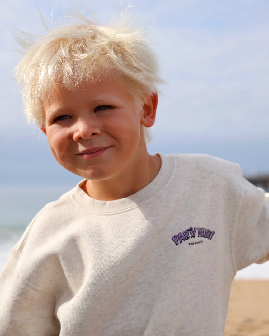 Party Wave - Crewneck Sweatshirt - Tuck & Char Co.