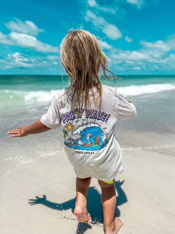 Party Wave T-Shirt - Tuck & Char Co.