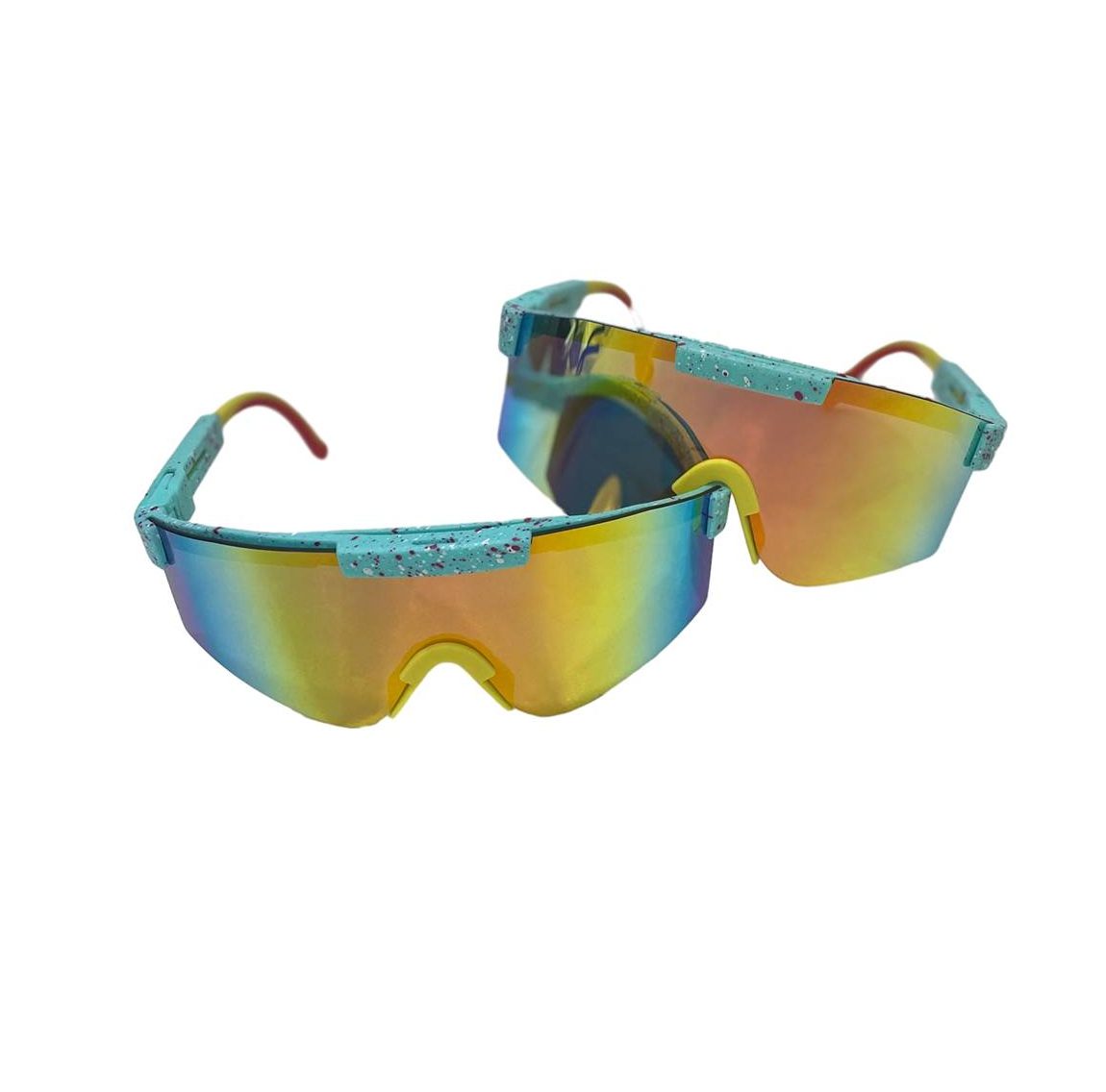 Legend & Little Legend Sunglasses Blue/Yellow Set - Tuck & Char Co. 