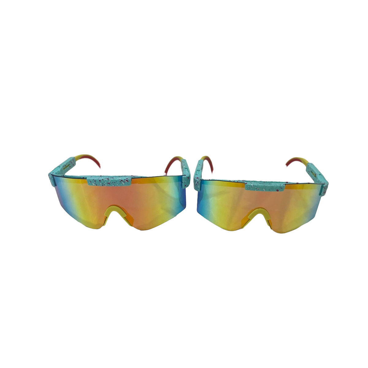 Legend & Little Legend Sunglasses Blue/Yellow Set - Tuck & Char Co. 