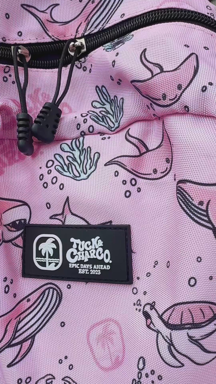 Rad Sea Crew Backpack Standard Size- Pink