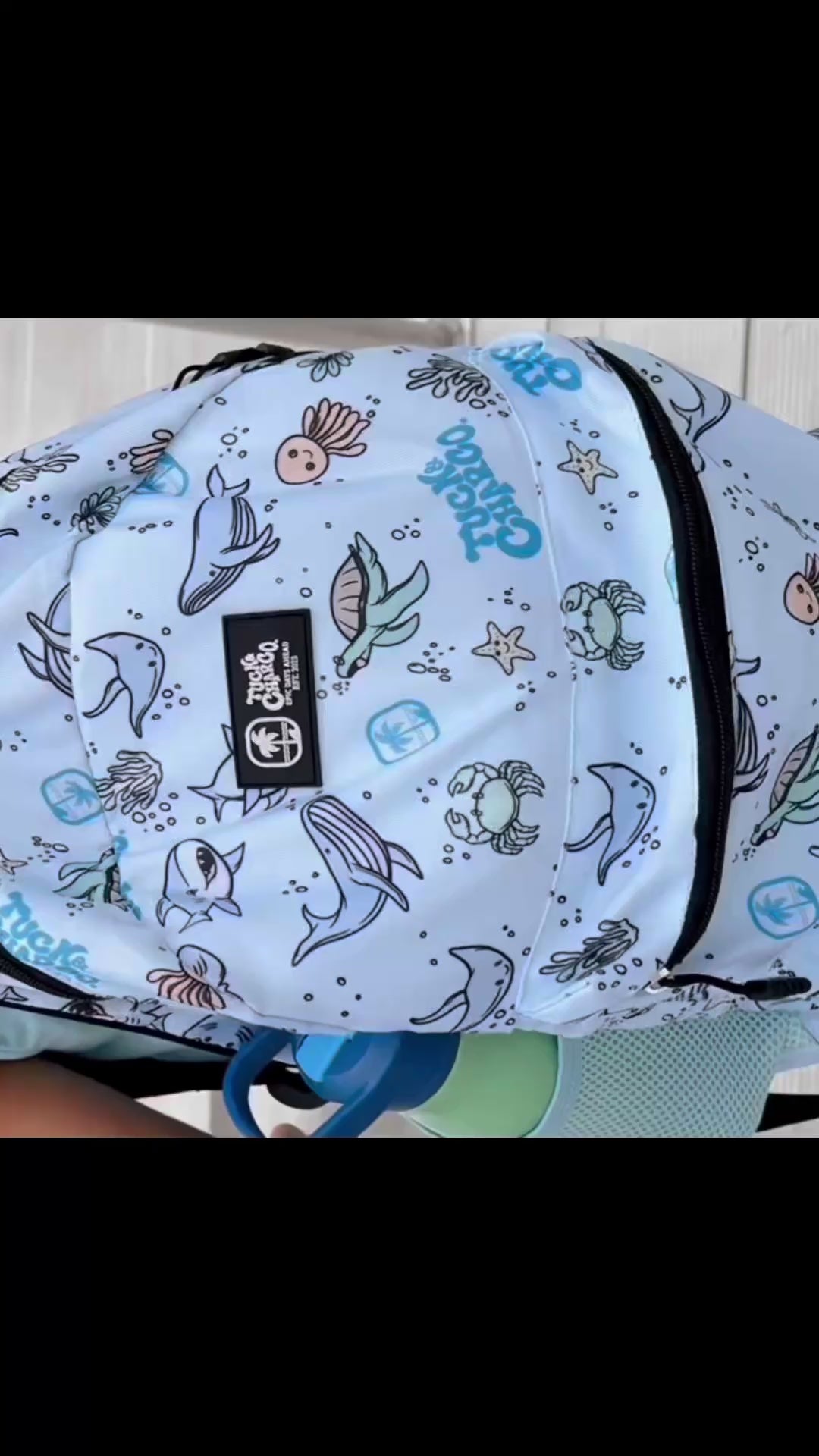 Rad Sea Crew Backpack Standard Size- Blue