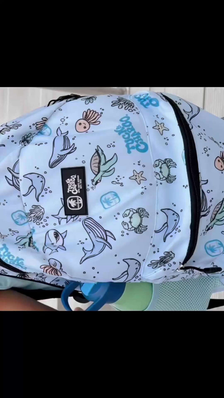 Rad Sea Crew Backpack Standard Size- Blue