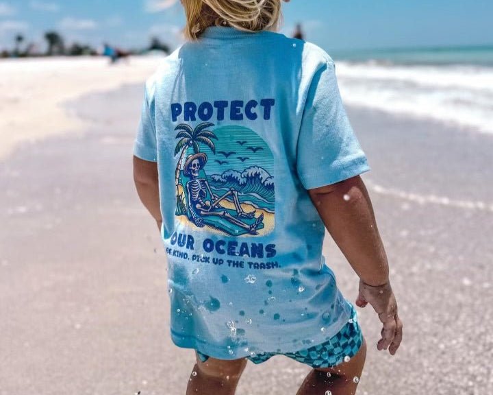 Protect Our Oceans T-Shirt - Tuck & Char Co.