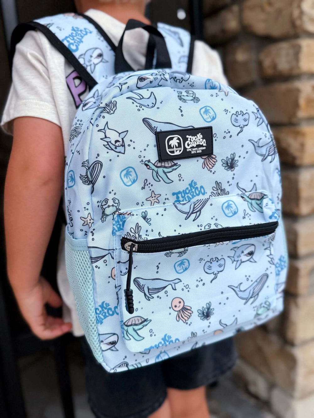 Rad Sea Crew Backpack - Mid Size - Blue - Tuck & Char Co.