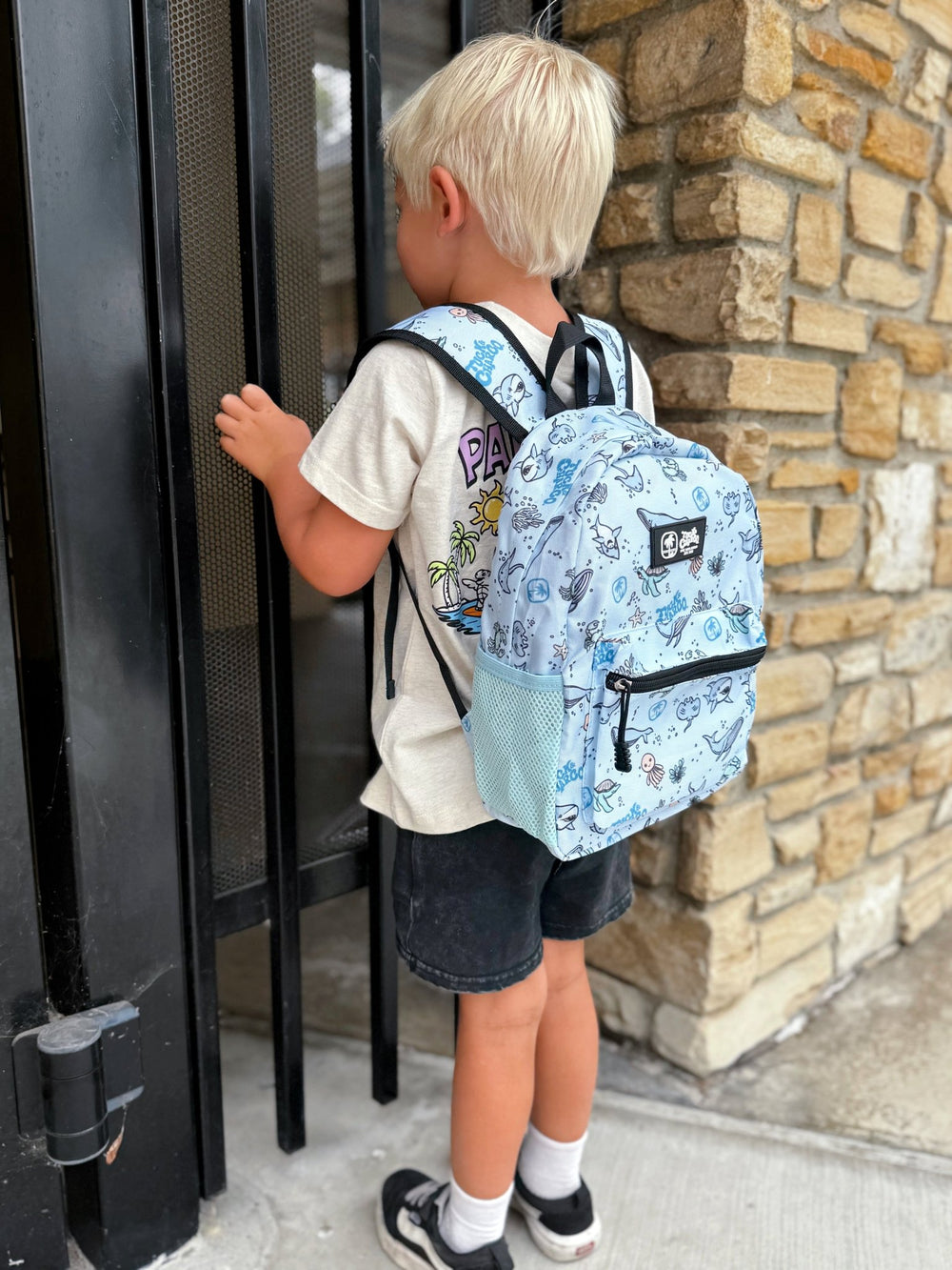 Rad Sea Crew Backpack - Mid Size - Blue - Tuck & Char Co.