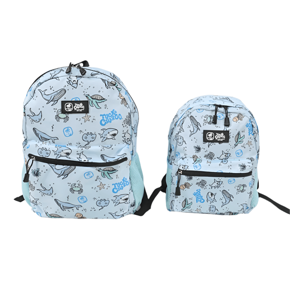 Rad Sea Crew Backpack Standard Size - Blue - Tuck & Char Co.
