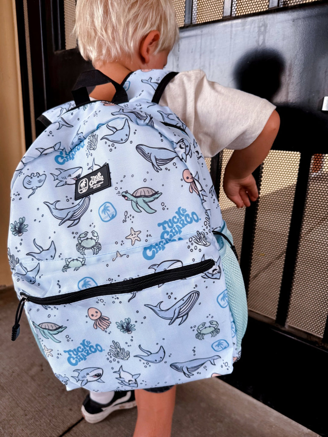 Rad Sea Crew Backpack Standard Size - Blue - Tuck & Char Co.