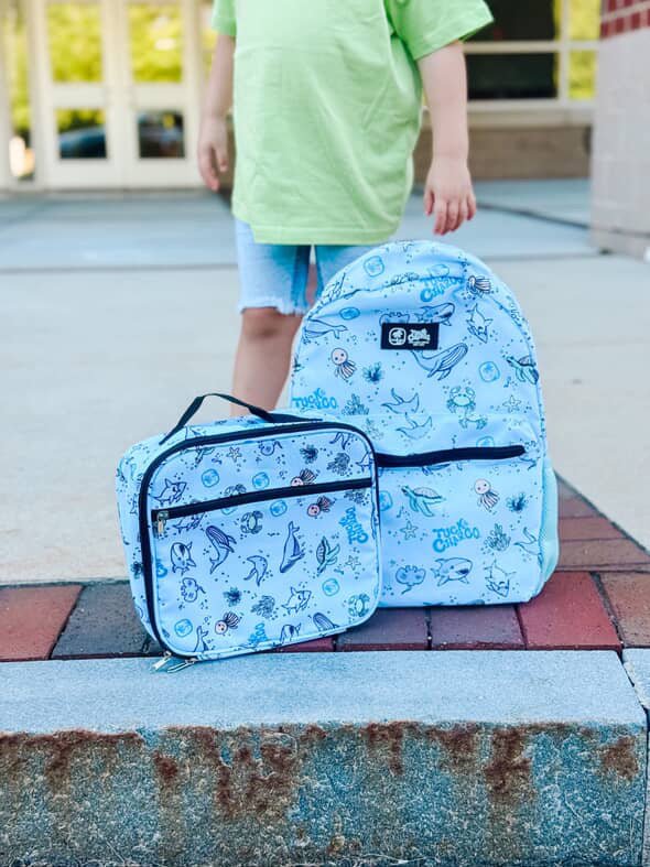 Rad Sea Crew Backpack Standard Size - Blue - Tuck & Char Co.