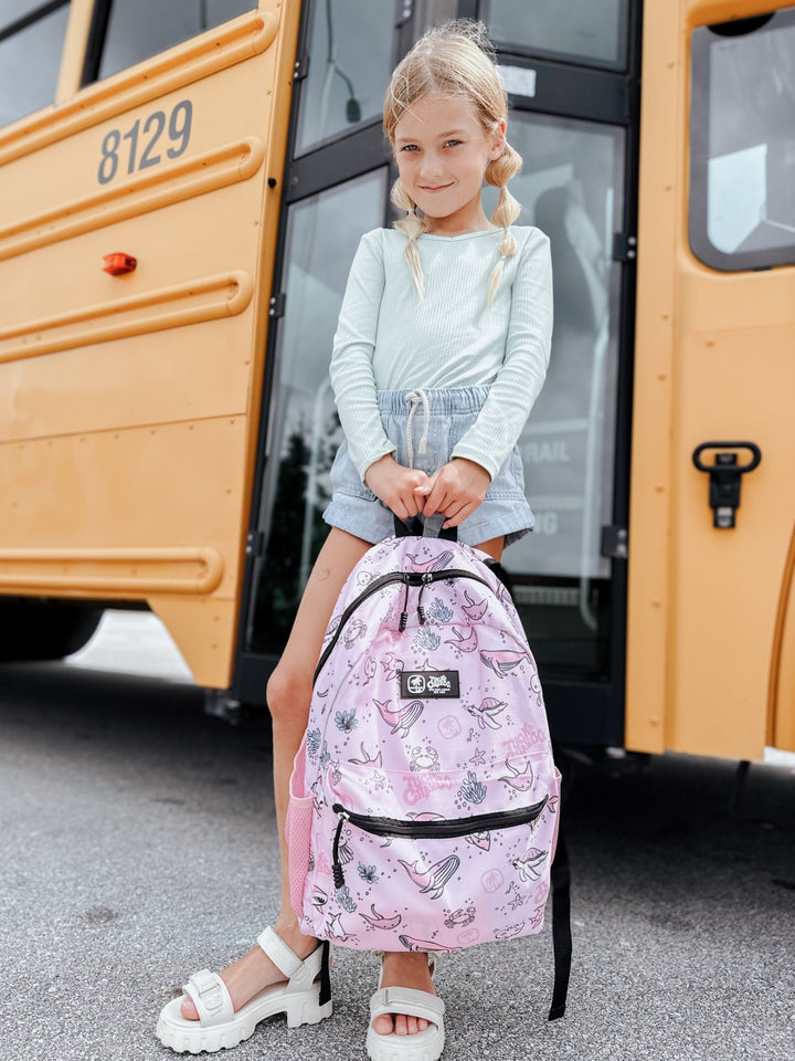 Rad Sea Crew Backpack Standard Size - Pink - Tuck & Char Co.
