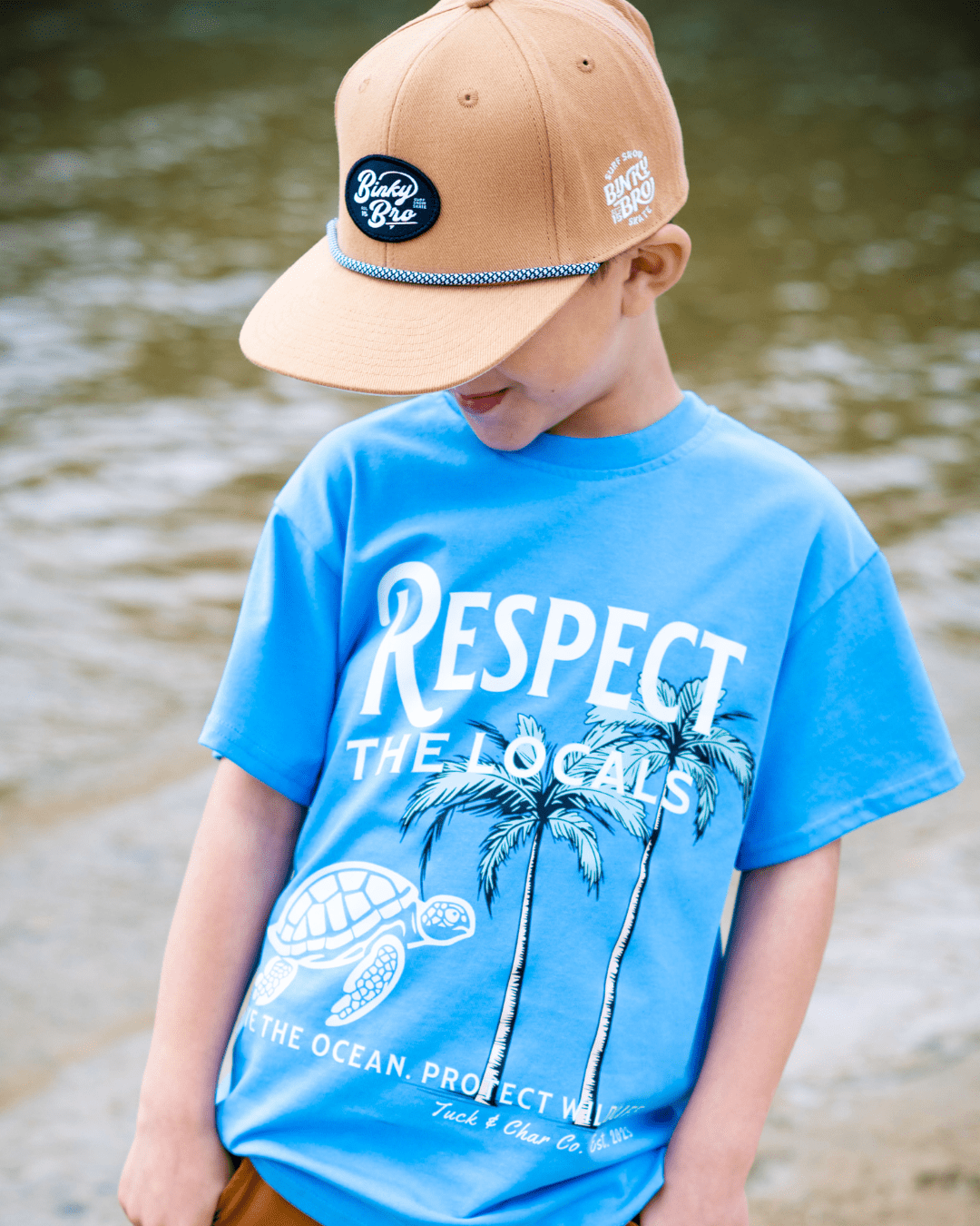 Respect The Locals T-Shirt - Tuck & Char Co.