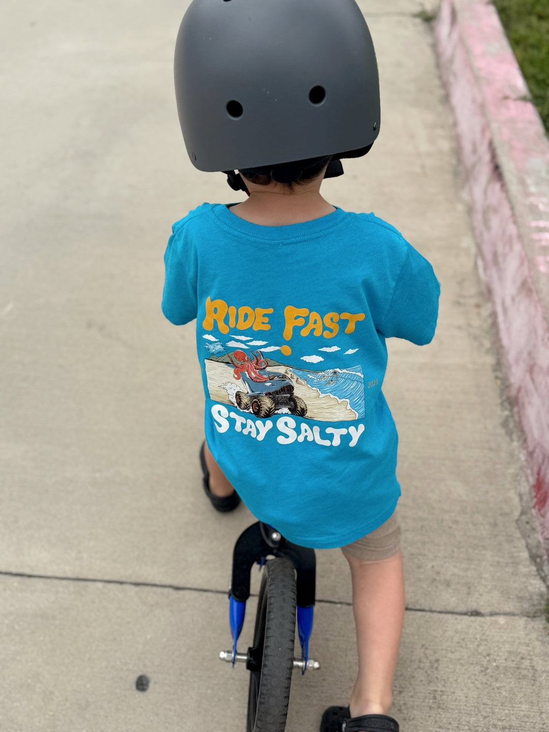 Ride Fast Stay Salty T-Shirt - Tuck & Char Co.