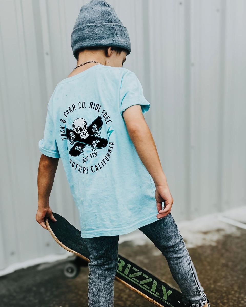 Ride Free Skate Tee - Tuck & Char Co.