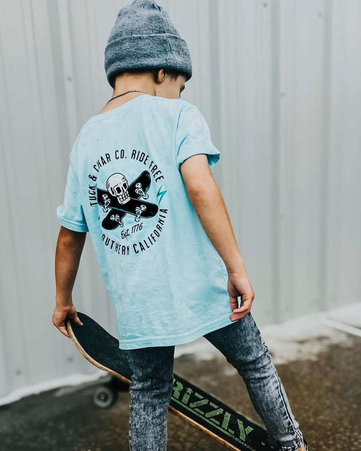 Ride Free Skate Tee - Tuck & Char Co.