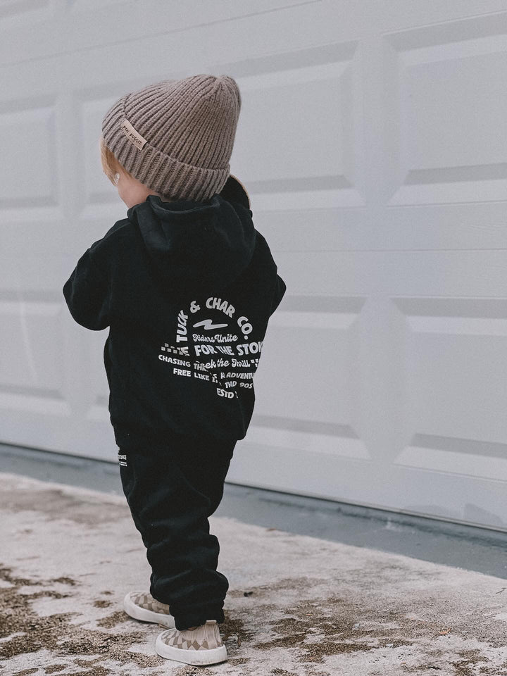 Riders Unite: Live for the Stoke (Black) - Tuck & Char Co.
